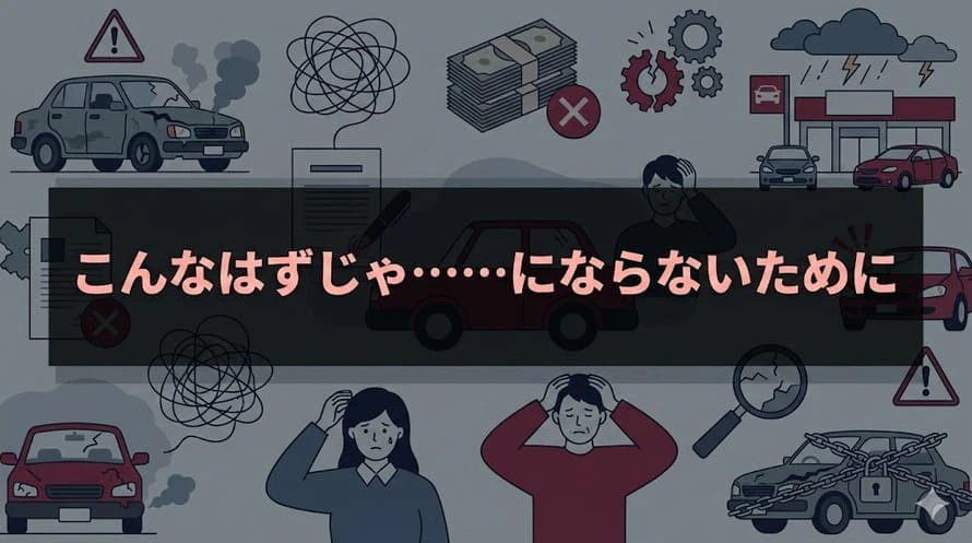 中古車リースのデメリットについて