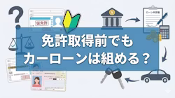 免許なしでもカーローンは組める？ 申込みの注意点と必要書類