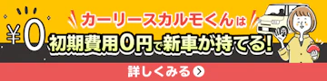初期費用0円で新車が持てる！