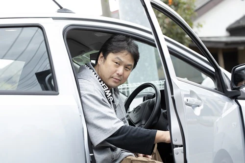 「納車が早かったのでカルモくんに決めました」