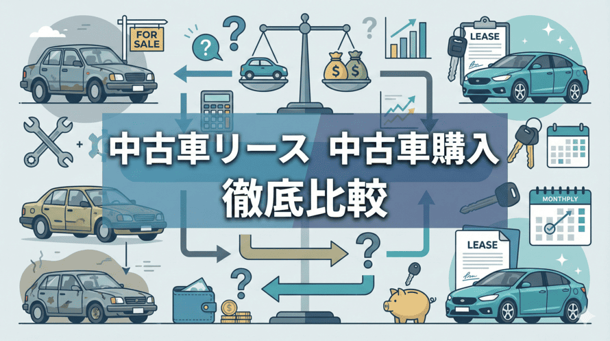 カーリースと中古車購入の比較