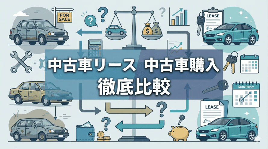 カーリースと中古車購入の比較