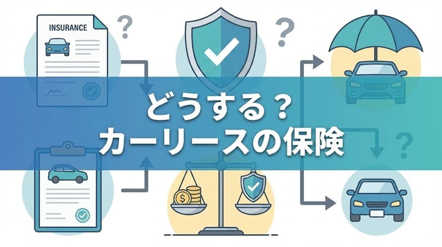 カーリースの車両保険について