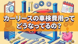 カーリースの車検費用について