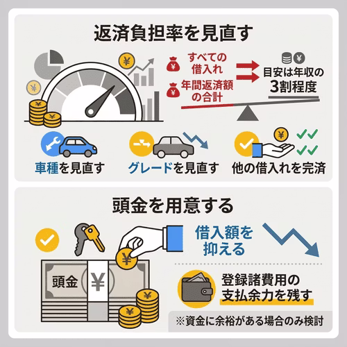 残クレの審査に通りやすくするポイント