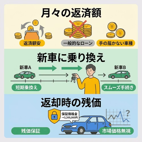 残価設定ローンにメリットはある？