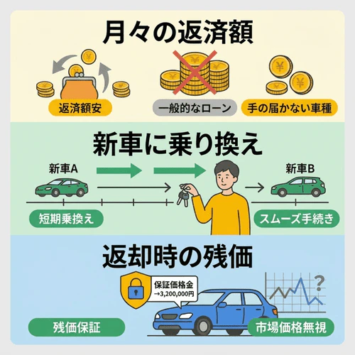 残価設定ローンにメリットはある？