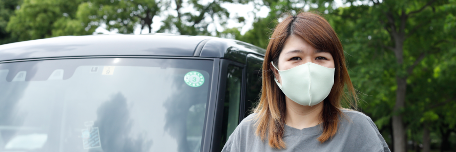 「カーリースカルモくん」の利用者に、サービスを利用してみての感想やカーライフについてインタビュー取材をした内容をまとめた記事のタイトル画像。