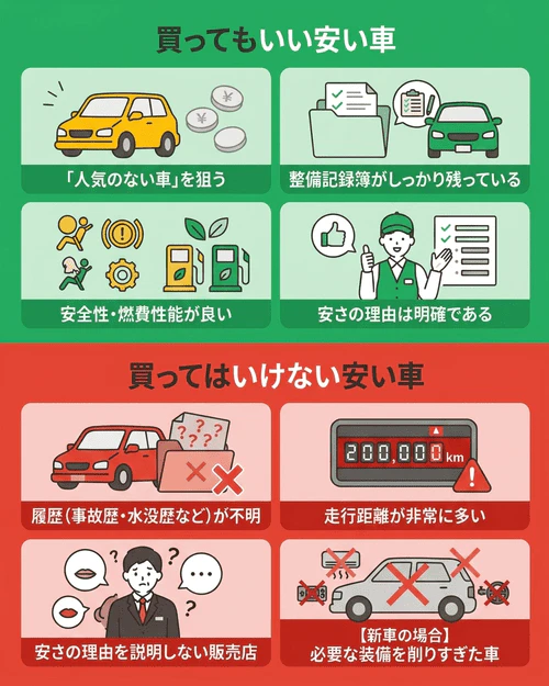 買ってもいい「安い車」と買ってはいけない「安い車」