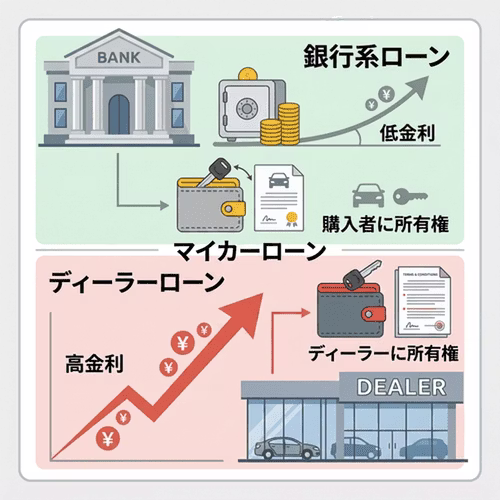 銀行系マイカーローンとは？