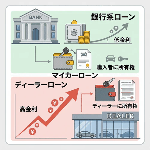 銀行系マイカーローンとは？