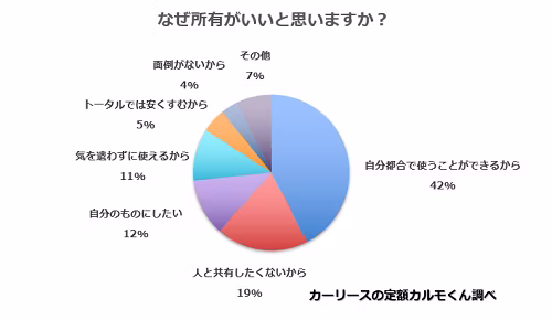 なぜ所有がいいと思いますか