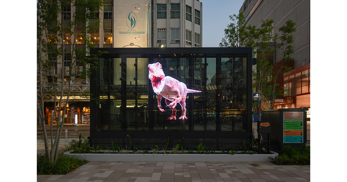 国内最大級の3Dホログラムディスプレイが福井駅エリアに登場 | 3D Phantom