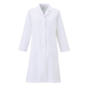 N603 レディース長袖シングル診察衣