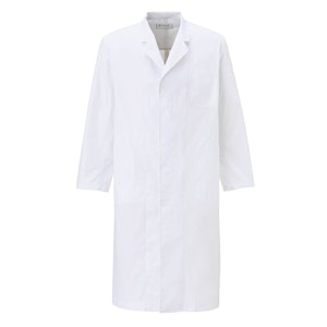 N604 メンズ長袖シングル診察衣