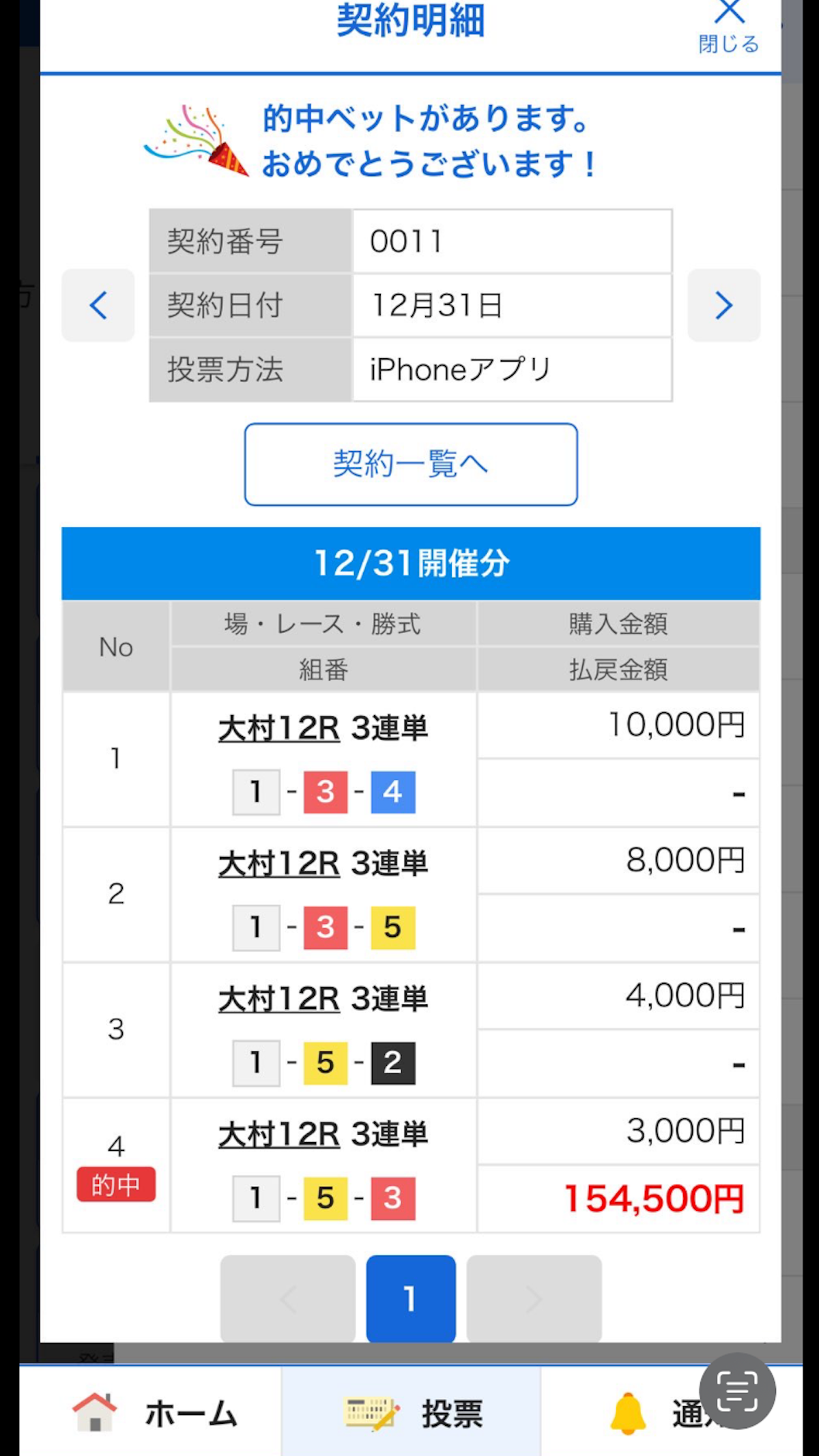 大村 12R 的中報告 - 写真1