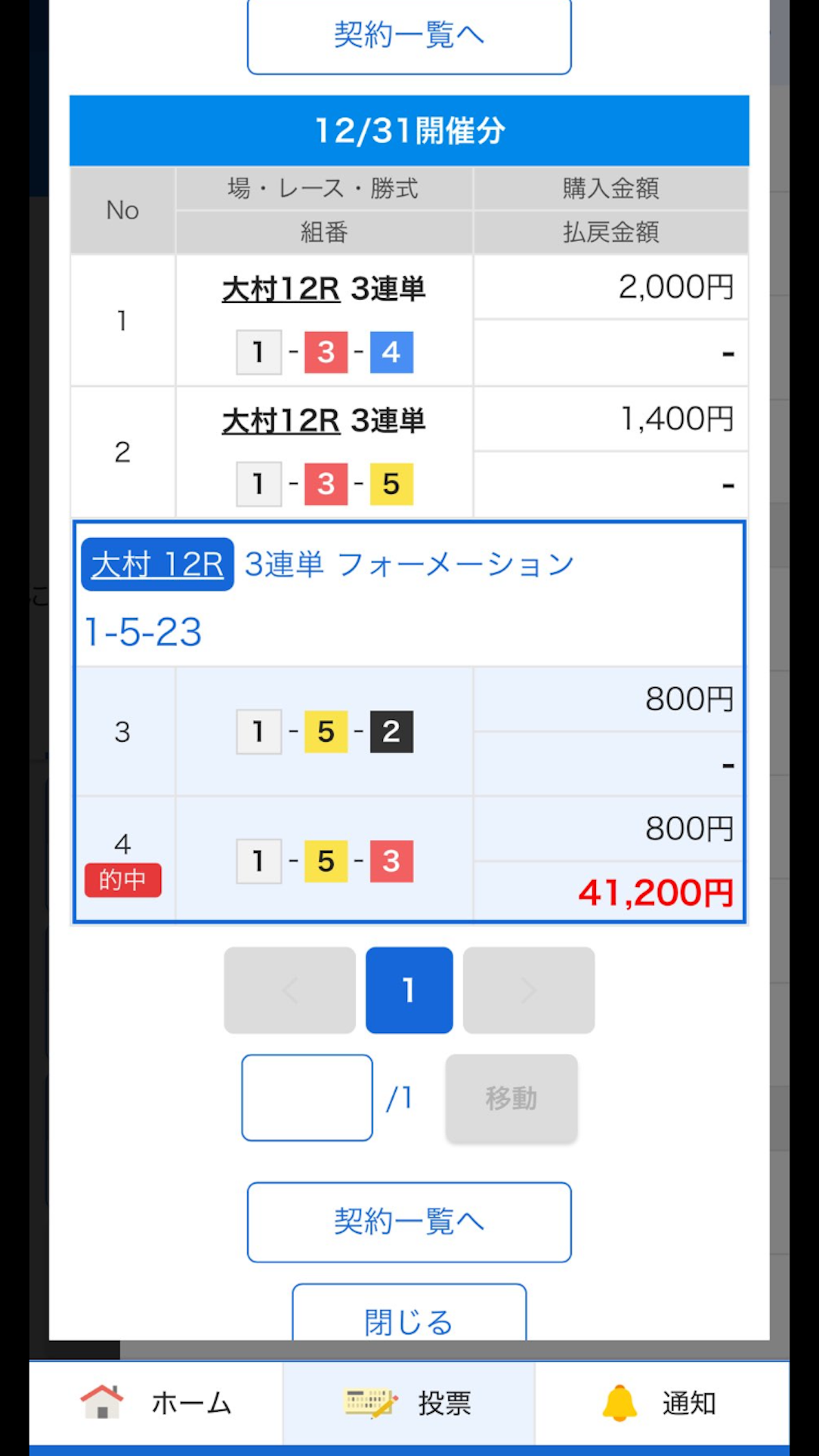大村 12R 的中報告 - 写真1