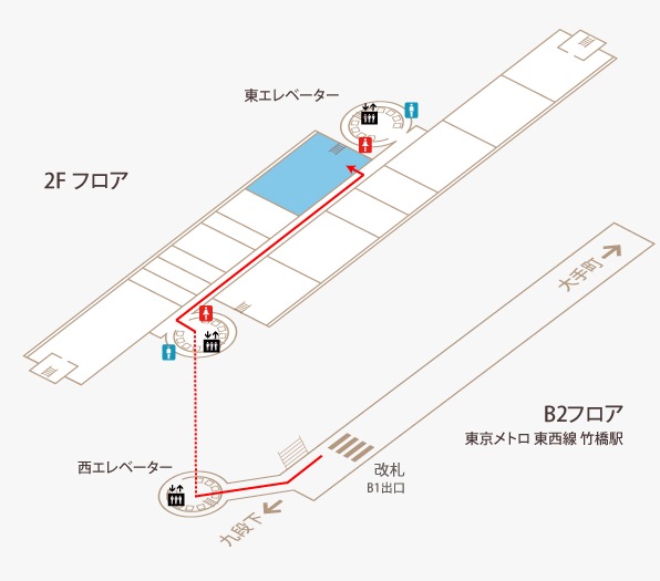 丸紅ユティリティ・サービス株式会社のフロアガイド