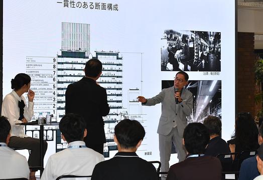 藤本壮介氏らがビルの魅力を語る　開館60周年シンポ