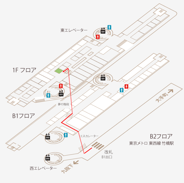 千代田総業のフロアガイド