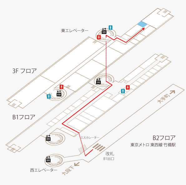 公益財団法人 認知症予防財団のフロアガイド