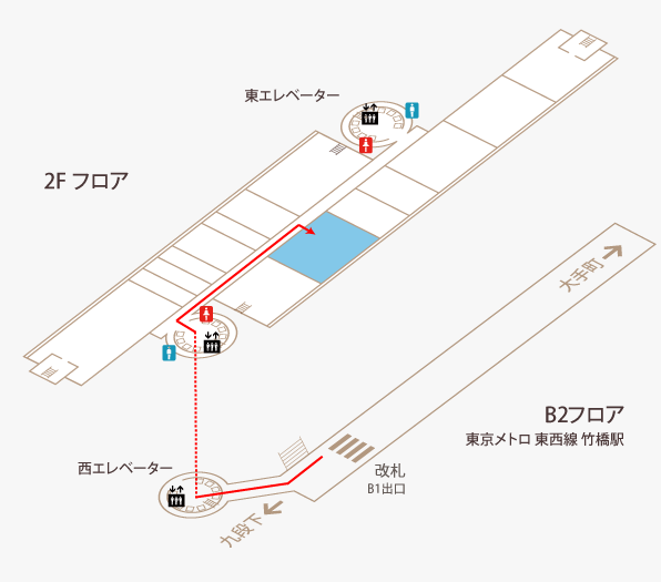 株式会社 JMR生活総合研究所のフロアガイド