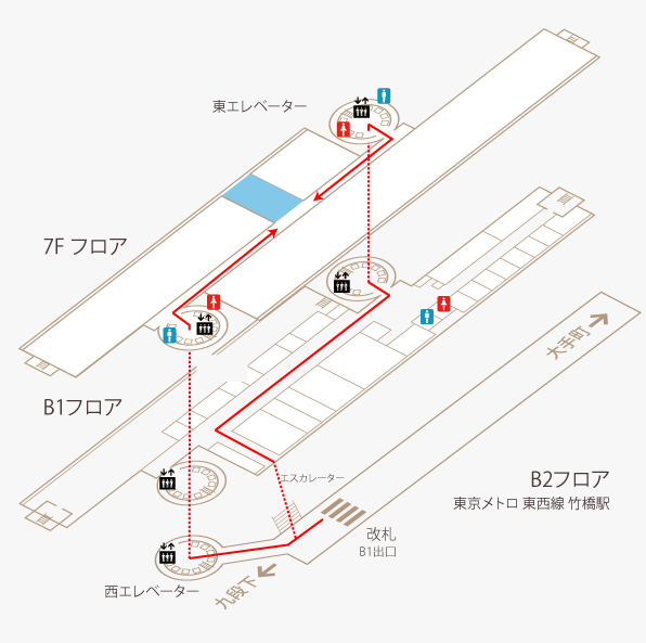 株式会社毎日学術フォーラムのフロアガイド