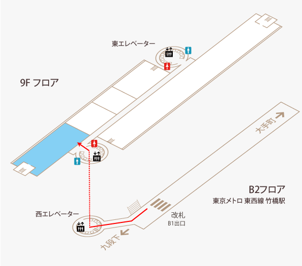 株式会社 マイナビのフロアガイド
