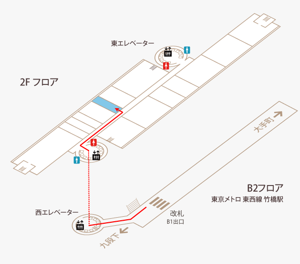 株式会社 東京総合経営のフロアガイド