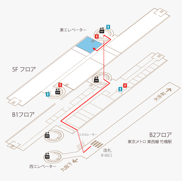 株式会社 毎日ビルディングのフロアガイド