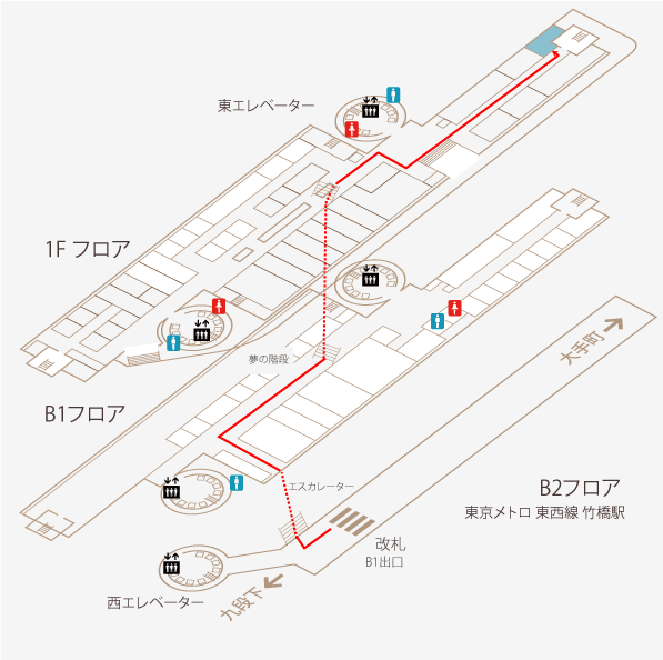 公益財団法人日本野球連盟のフロアガイド