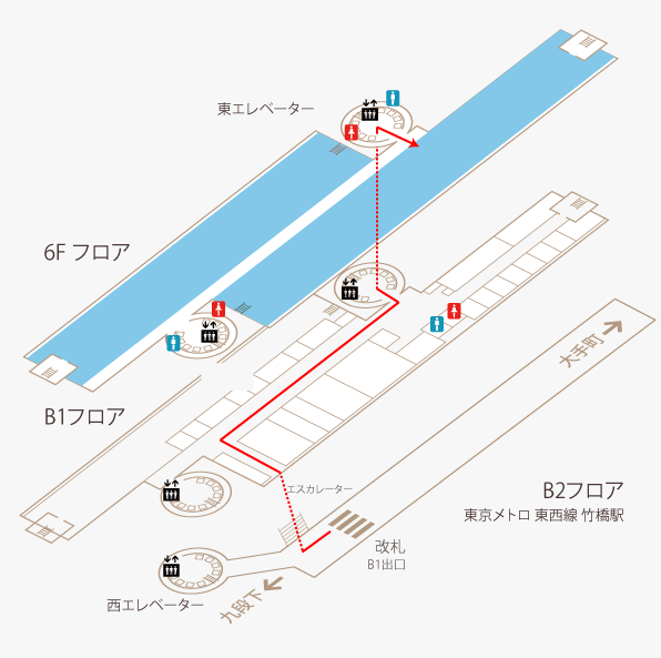 株式会社 マイナビのフロアガイド