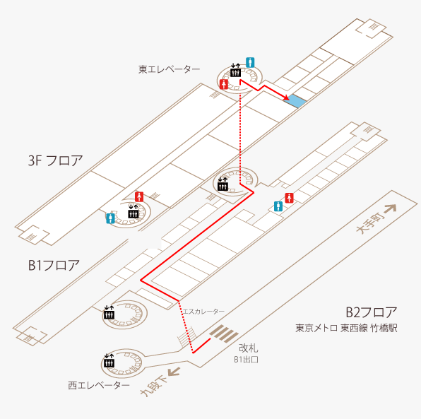 株式会社 和幸のフロアガイド