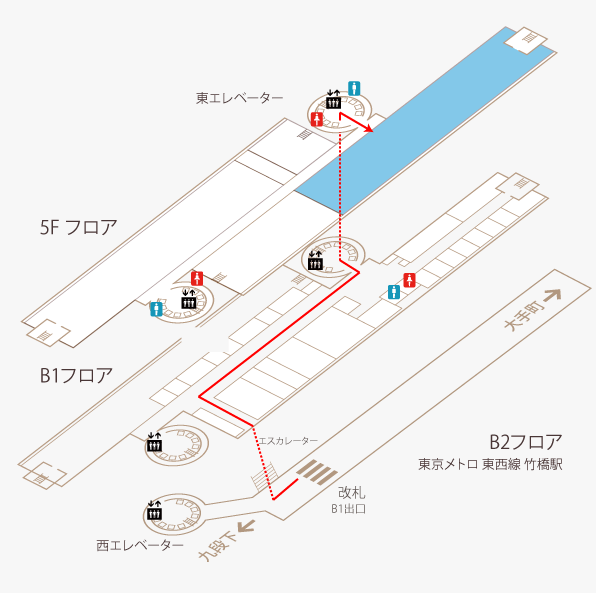 株式会社 メディアドゥのフロアガイド