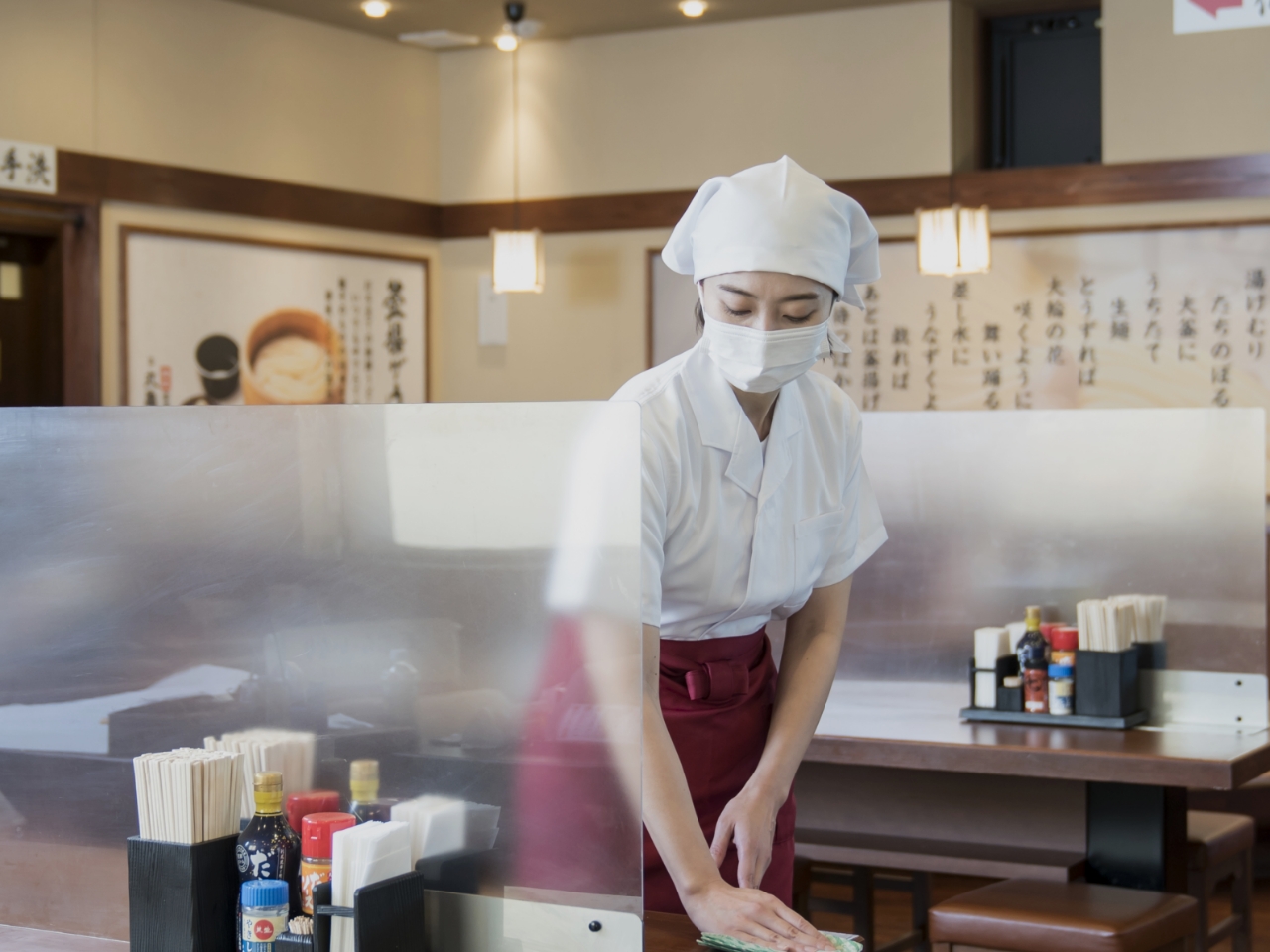 安全安心への取り組み ここのうどんは 生きている 丸亀製麺