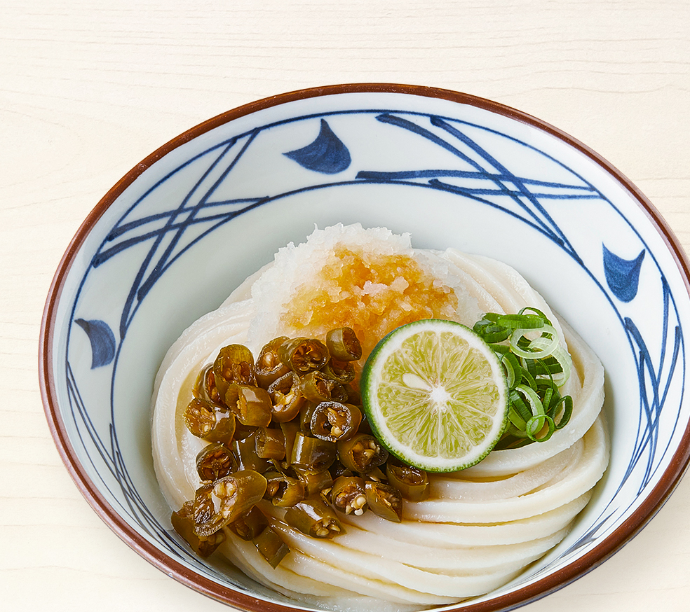 青唐おろし醤油うどん