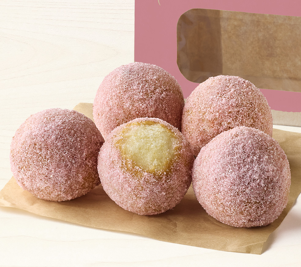 うどーなつもも風味