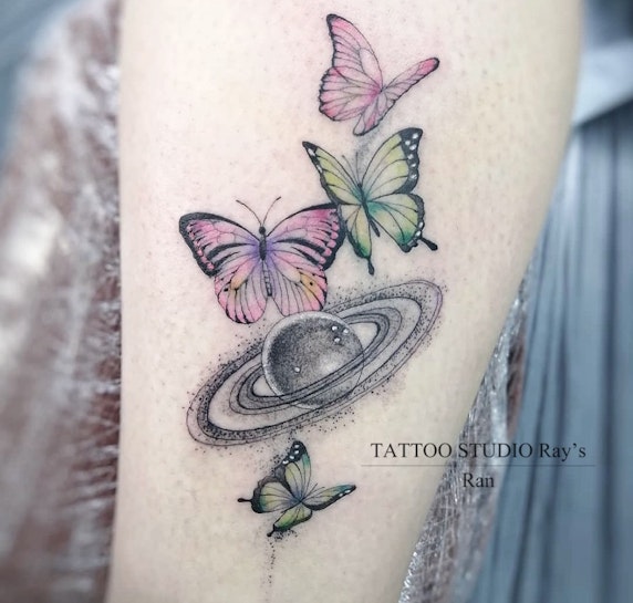 Saturn × Butterflies