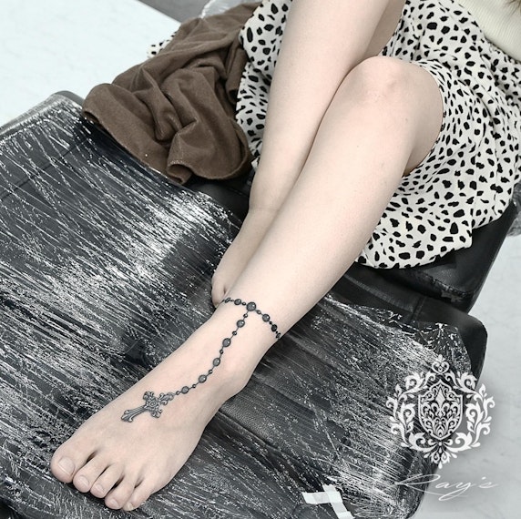  Anklet tattoo