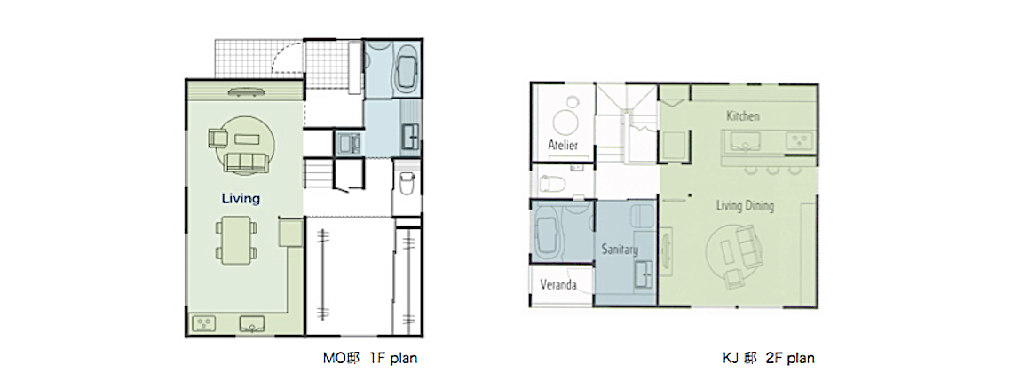 リビングとトイレの関係