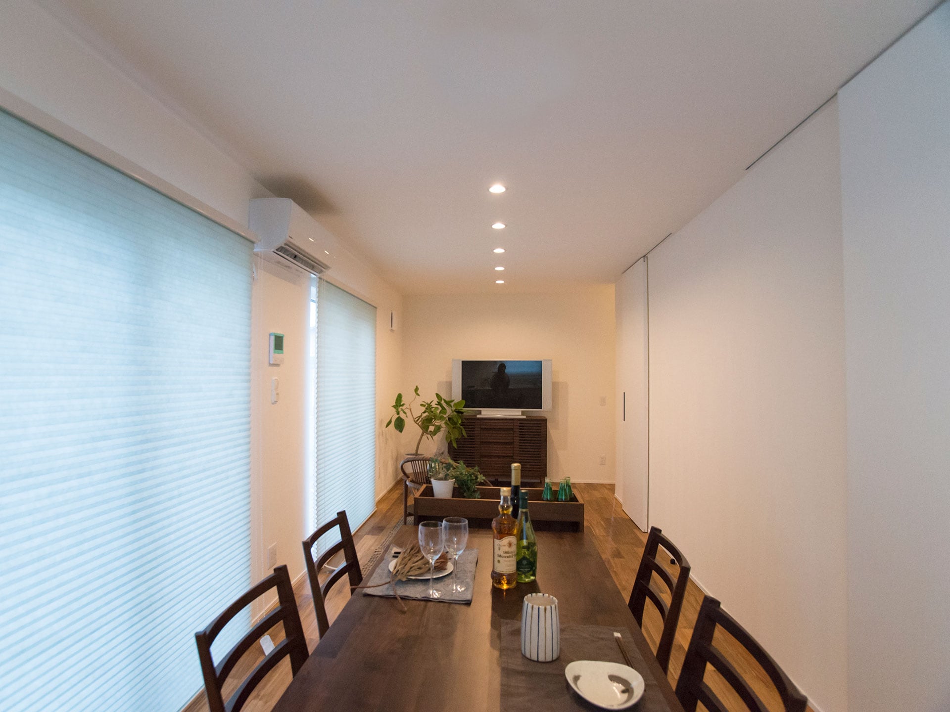 ウェルネストホームの家のリビング