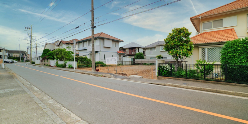 コストを抑えたマイホームを建てるなら 光と風の通る閑静な住宅街・横浜市青葉区の建築条件付き土地