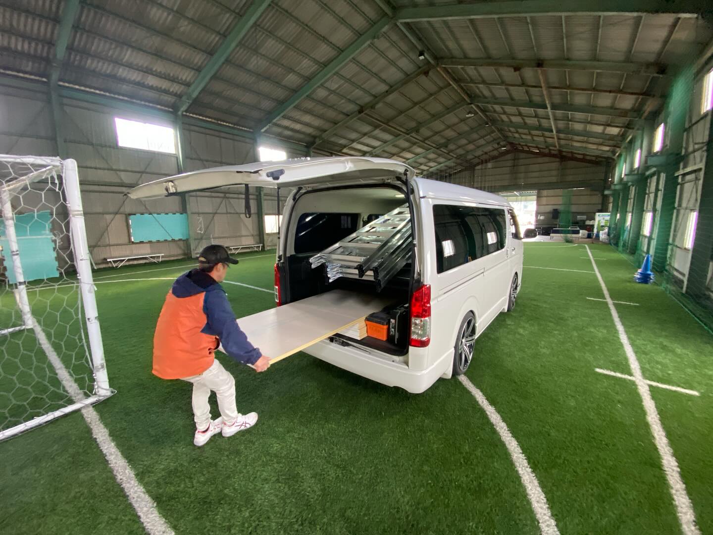 スポーツ施設内 事務所新設工事