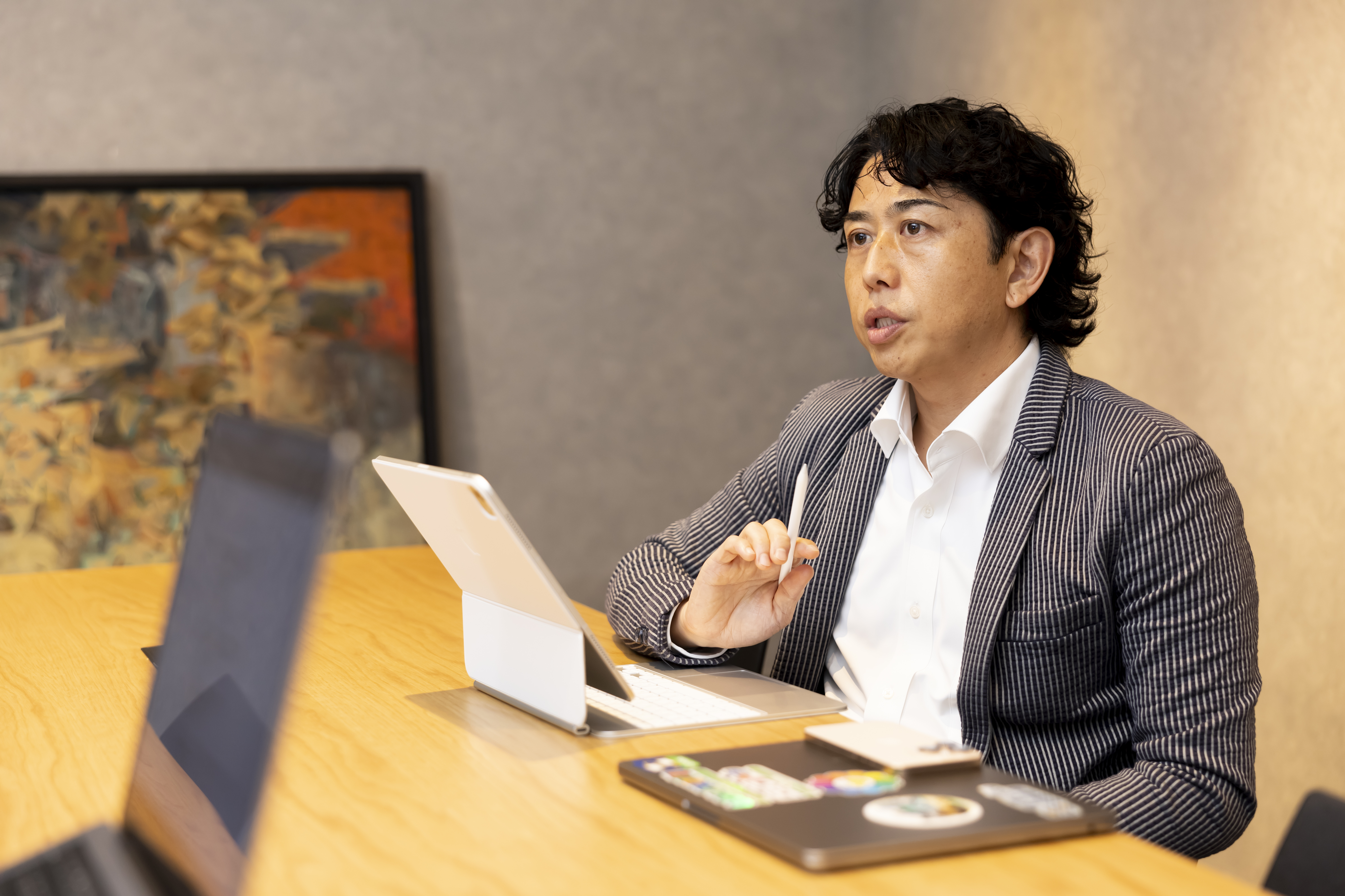 LoiLo began with video-editing tools. Mr. Sugiyama says work with NHK made him strongly aware of the challenges in digitalizing Japanese education.
