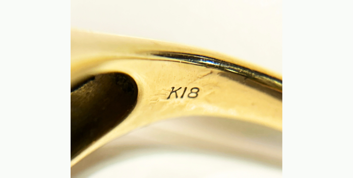 4008 K0704−40 【1円スタート】 K18 刻印 トルマリン ネックレス 40cm 約16.9g マルチカラー レディース カラーストーン K18 刻印 （文字天地 ローマ数字 オーダー品K18 ペンダントf170