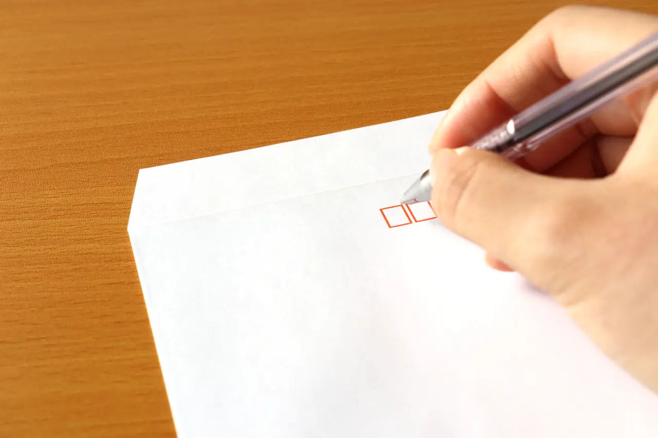 履歴書を入れる封筒の書き方