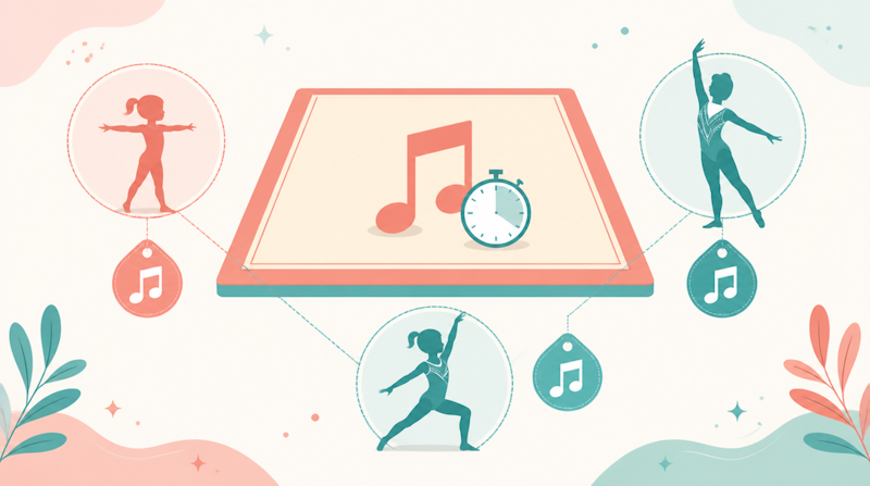 女子ゆかの年代別選曲ガイド｜幼児・小学生・中高生の曲選び