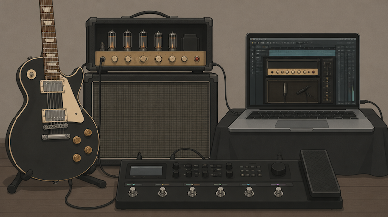 How to Choose a Guitar Amp Simulator: Plugin vs. Hardware