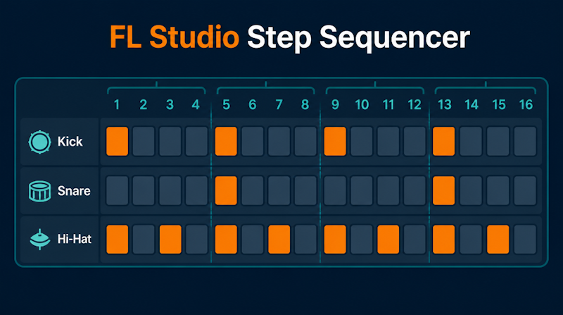 FL Studioでビートを作る方法｜ステップシーケンサー入門