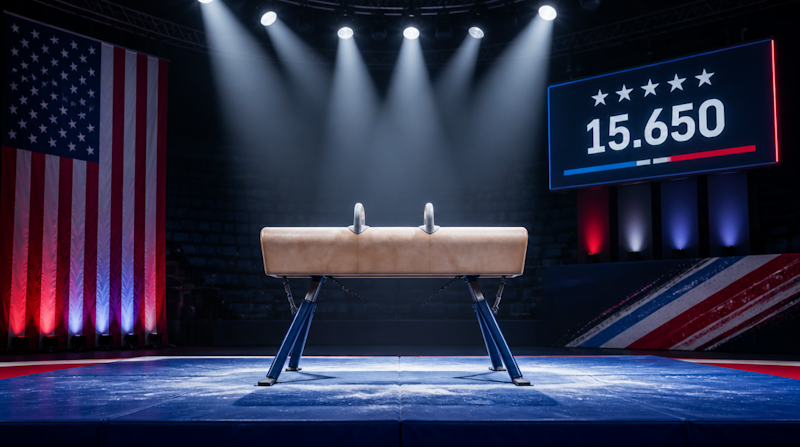 US Men's Qualifier 2026: Nedoroscik's Pommel D-Score Strategy